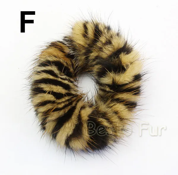 Mink fur hair tie_06