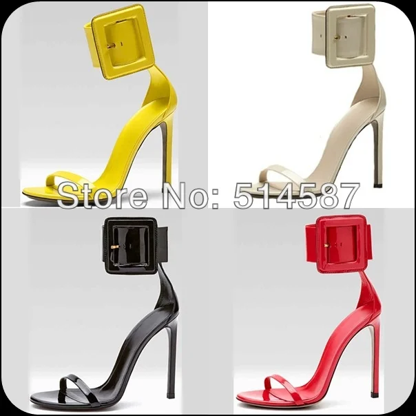 buckle ankle strap heels