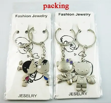 wholesale zinc alloy keychains /fashion lover keychain /lovers keyrings/couple crafts12