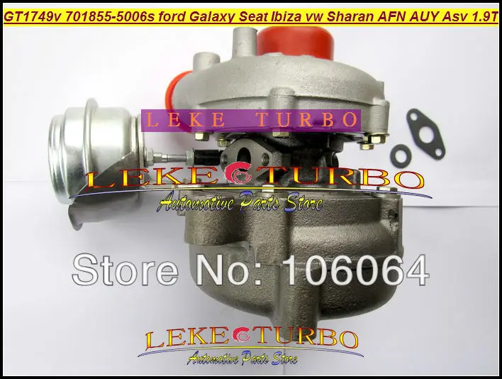 GT1749V 701855-5006S 028145702S Turbo Turbocharger for Ford Galaxy Seat Alhambra Ibiza VW Sharan AFN AUY ASV AVG 1.9L TDI 110HP (4)