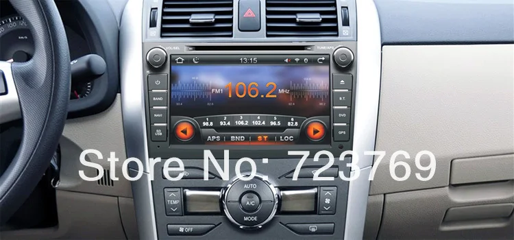 Flash Deal Car DVD Radio for Toyota COROLLA 2008 0