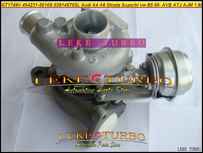 GT1749V 454231-5010S 454231 038145702L 028145702R Turbo Turbocharger For Audi A4 A6 Skoda Superb I VW Volkswagen B5 2000- AVB ATJ AJM 1.9L 115HP (5)