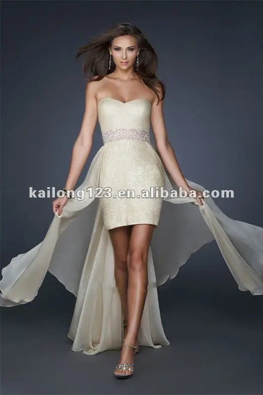 Chiffon Overlay Beaded Prom Dress|skirt 
