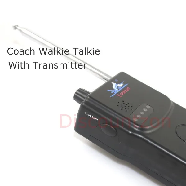 Walkie talkie Transmitter Waterproof Receiver for Swimming/Snorkeling training 