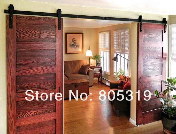 Double Sliding Doors double sliding barn door heavy duty modern wooden sliding barn Double Sliding Doors double sliding barn door heavy duty modern wooden sliding barn