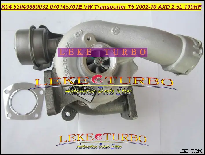 K04 070145701E 53049880032 53049700032 Turbo turbine Turbocharger VW VOLKSWAGEN T5 Transporter 2002-10 AXD 2.5L 130HP (4)