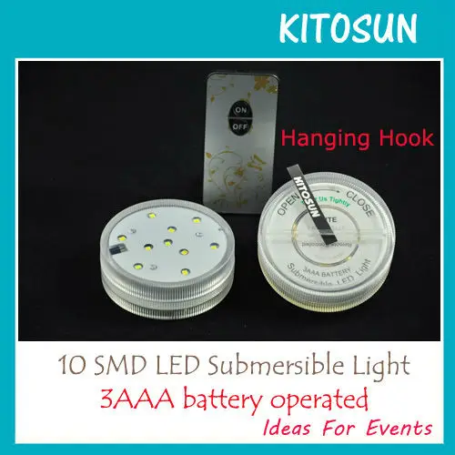 hanging hook submersible light