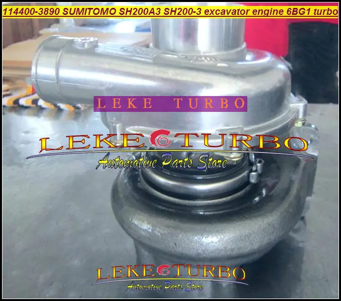 114400-3890 SH200-3 For SUMITOMO SH200A3 excavator engine 6BG1 Turbocharger (1)