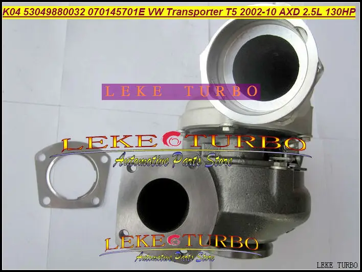 K04 070145701E 53049880032 53049700032 Turbo turbine Turbocharger VW VOLKSWAGEN T5 Transporter 2002-10 AXD 2.5L 130HP