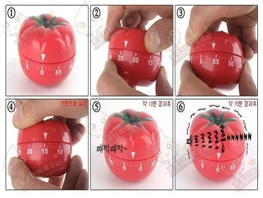 Free shipping Tomato timer / vegetables reminder / patent durable movement / kitchen good helper/mini timer
