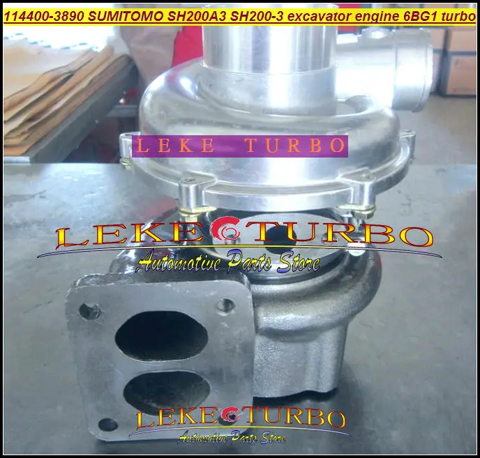 114400-3890 SH200-3 For SUMITOMO SH200A3 excavator engine 6BG1 Turbocharger