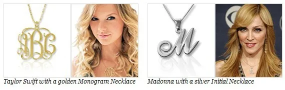 silver lovers nameplate necklaces