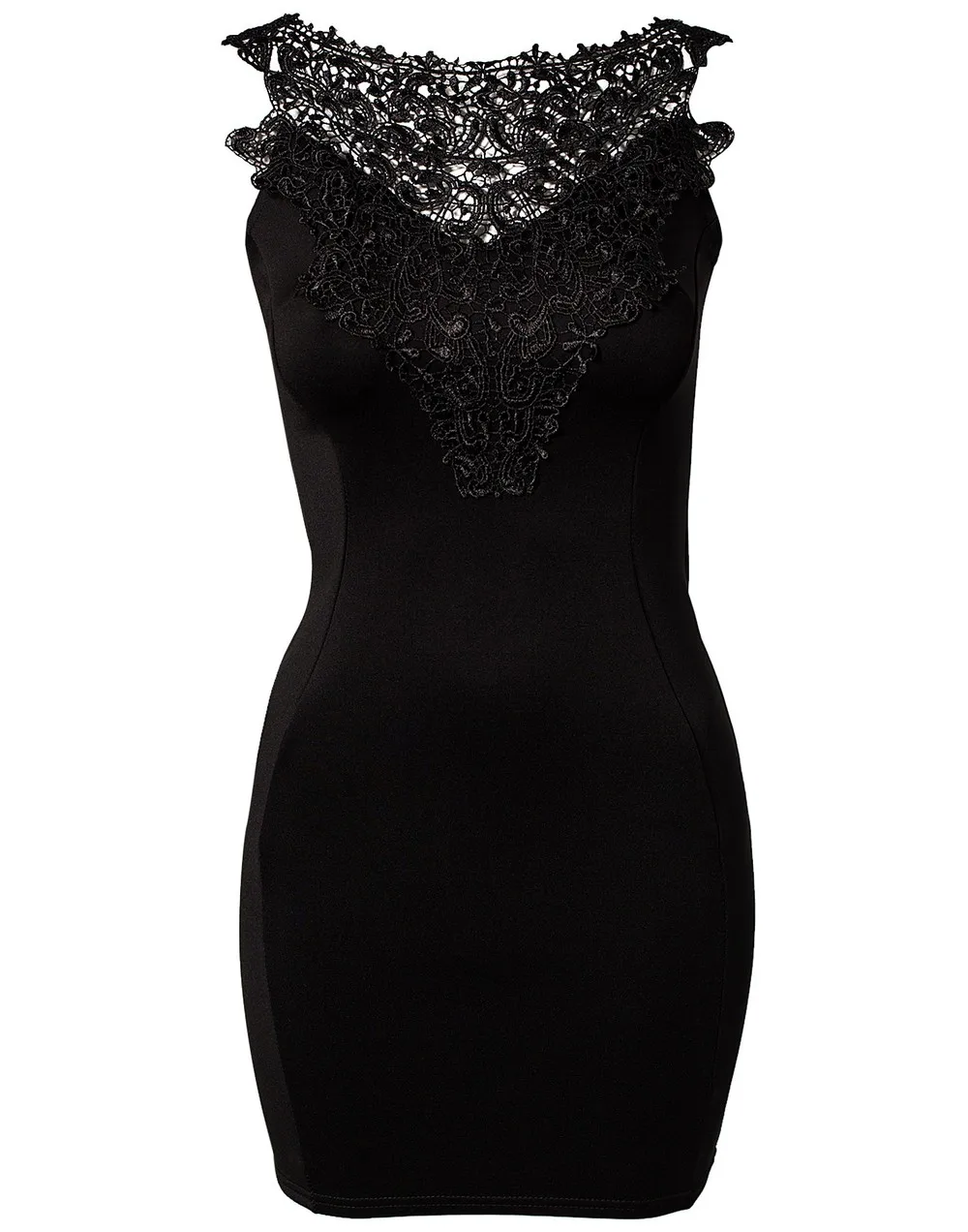 ML17949-sexy Black Bandage dress