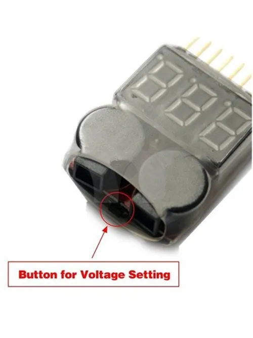 1-8s lipo battery checkers