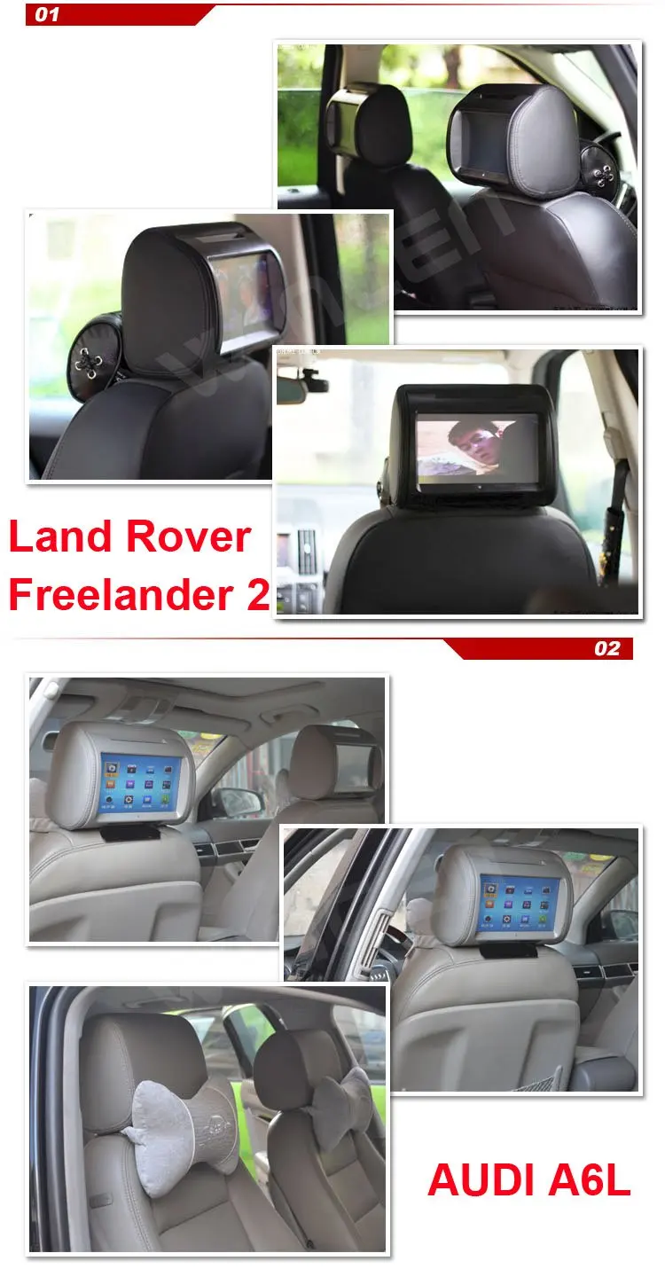 Sale 2012!!! 9 inch Digital Touch Screen Car Headrest DVD Player + 32Bit Game+IR+USB+SD+FM  Free Dual Channel  IR Wirelss Headphone 15
