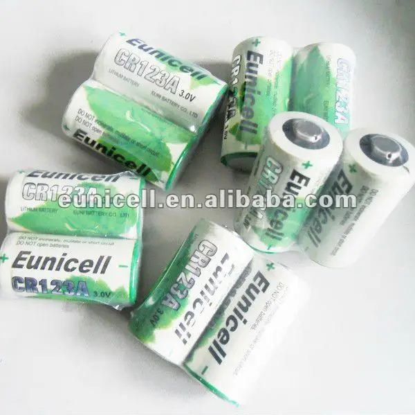 CR123A battery(2 pcs a shrink)