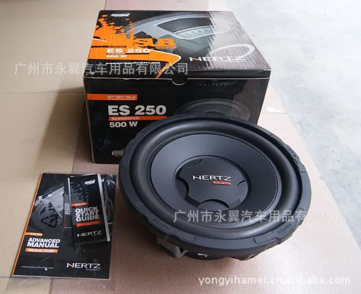 hertz 10 inch subwoofer
