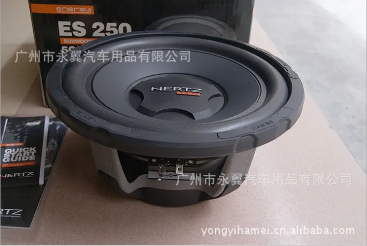 hertz 10 inch subwoofer