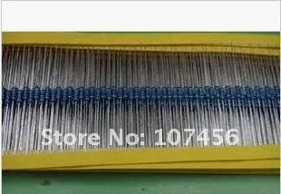 Resistores de metal 100 ohm, frete grátis,