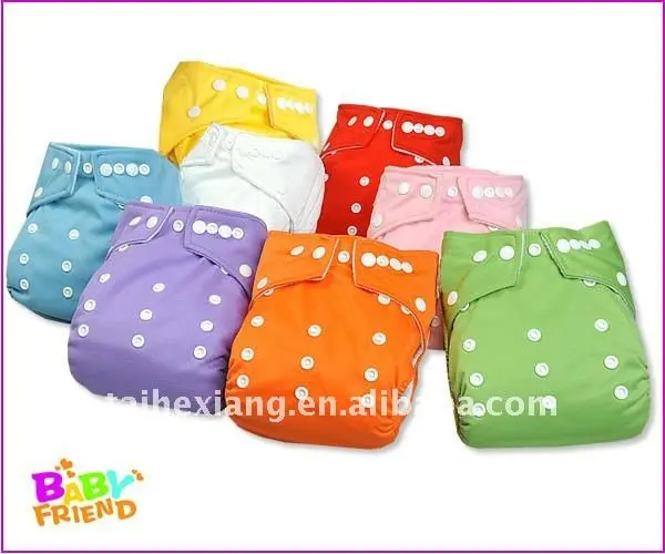 8 plain polyester diaper