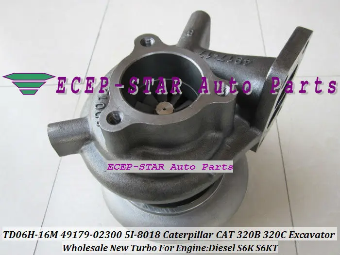New TD06 TD06H-16M 49179-02300 5I-8018 5I8018 Turbo turbocharger Fit for Caterpillar CAT 320B 320C 320L Diesel S6K S6KT