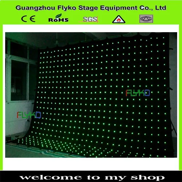 nigt club led curtain screen 9