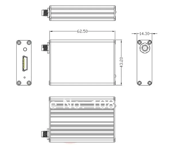 receptor de dados rf módulo kit (1pc