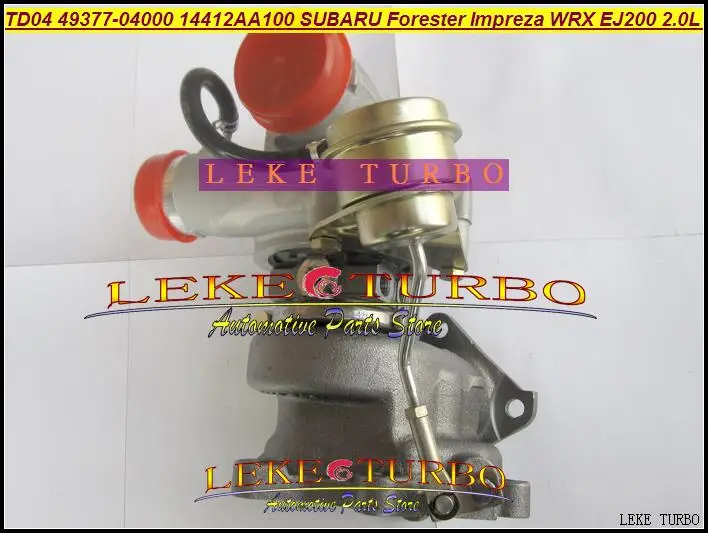 Wholesale NEW TD04 49377-04000 14412AA100 Turbo Turbochrager For SUBARU Forester Impreza WRX engine EJ20 EJ200 2.0L turbine LEKE (3)