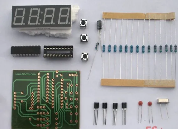 Aliexpress Digital Clock Parts Electronic Aliexpress Digital Clock Parts Electronic Four Single Chip Diy Kit From Reliable Pen Suppliers On Global