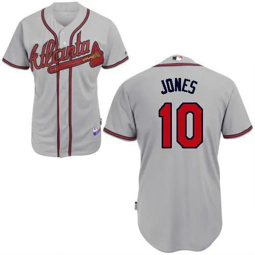 chipper jones jersey number