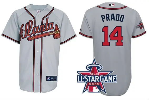 braves red jersey with stars