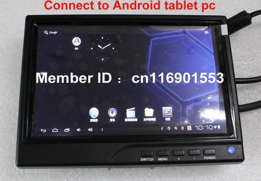 7inch HDMI VGA AV HD Monitor-10