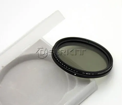 Slim 62mm Fader ND Filter Neutral Density ND2 to ND400