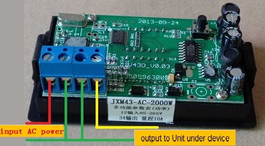 jxd43 wire connect