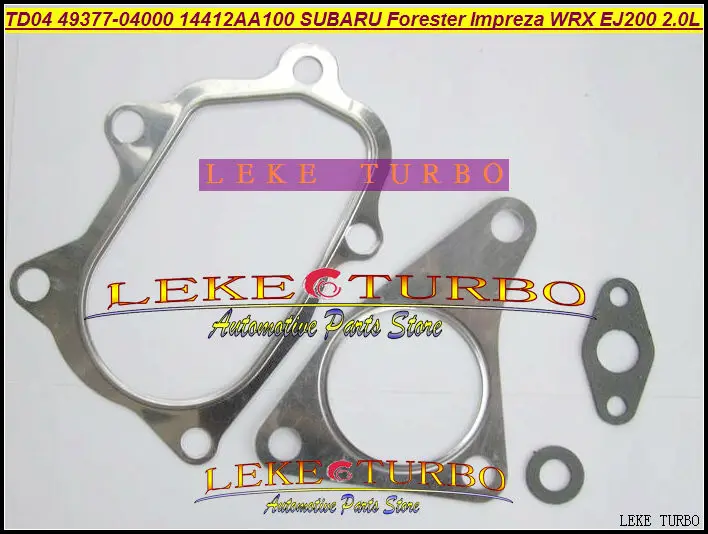 Wholesale NEW TD04 49377-04000 14412AA100 Turbo Turbochrager For SUBARU Forester Impreza WRX engine EJ20 EJ200 2.0L turbine LEKE (7)