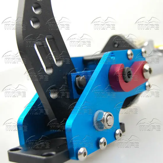 Universal Aluminum Adjustable Hydraulic Handbrake Hand Brake Vertical 0.75 inch Master Cylinder Drift Rally Blue DSC_0928 (2)