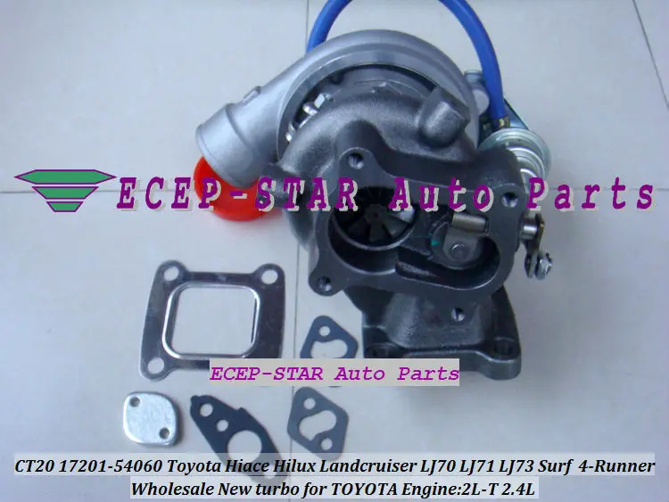 CT20 17201-54060 Toyota Hiace Hilux Landcruiser LJ70 LJ71 LJ73 Surf 4-Runner 2.4L 2L-T Turbocharger (2)