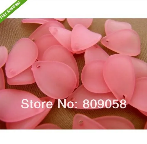 frosted acrylic lucite leafs beads017.jpg
