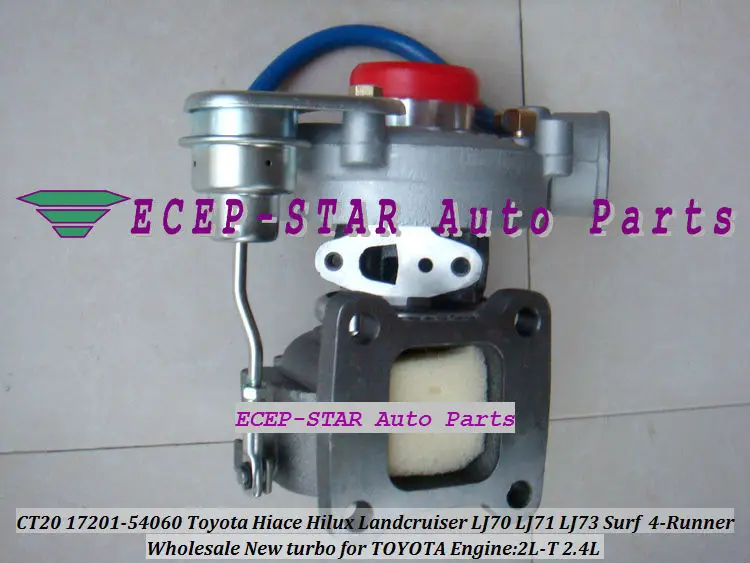CT20 17201-54060 Toyota Hiace Hilux Landcruiser LJ70 LJ71 LJ73 Surf 4-Runner 2.4L 2L-T Turbocharger (5)