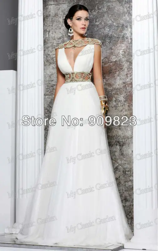 grecian style evening gowns