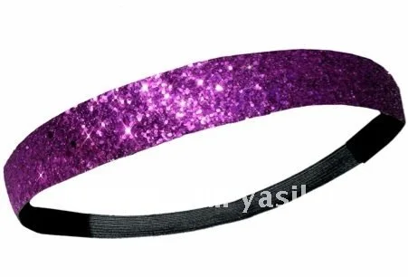 3/4" Sport Glitter Headband  492pcs/lot