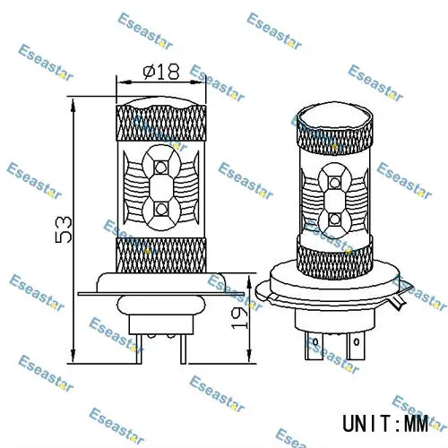 H7-50W-CREE-XBD-HIGH-POWER-SIZE