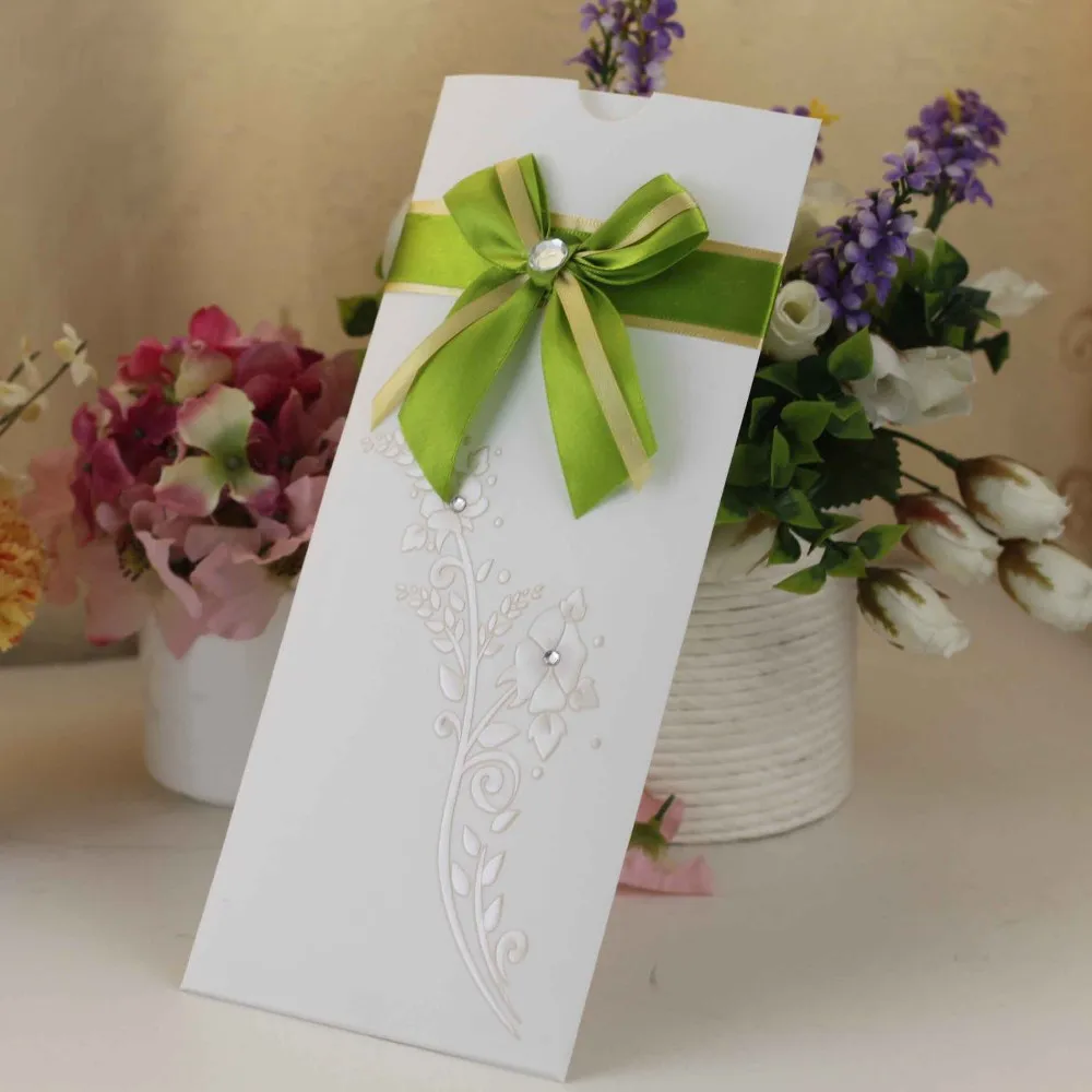 T121 Apple Green Funny Paper Wedding Invitation Cards Models Model Finger Model Mp3model Gun Aliexpress