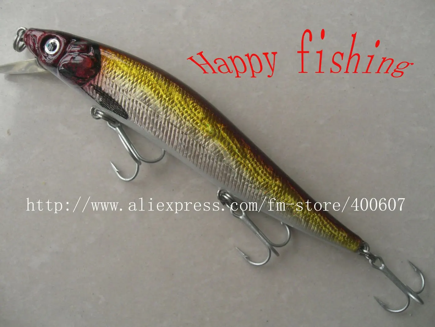 Bass Terminator  Minnow Plastic  Fishing Lure(M120S) Enjoy Retail Convenienc at Wholesale Price