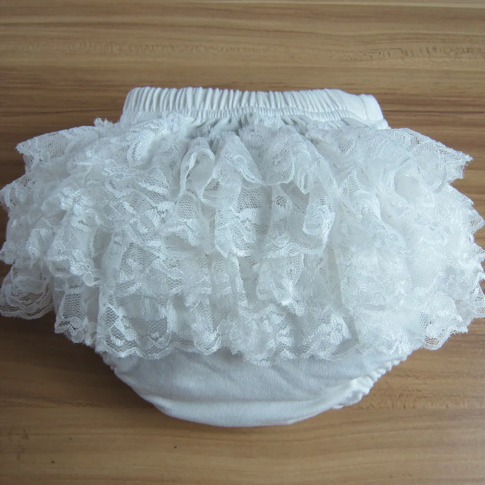 Culotte B/éb/é Fille Satin Floral PP Pantalon Rose Couvre-Couches Dentelle pour 0-3 Ans Prop Photographie Mignon Lace//Cerise S