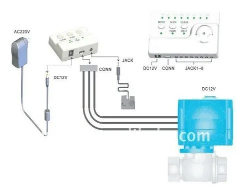 Gravação de Voz Sistema de Segurança em Casa para Detector de Vazamento de Água Hidaka Aviso Sensor Segurança Bsp Npt Wld-806 Dn25*1 pc 8 Hidaka WLD-806 (dn25*1 pc) gravação de voz