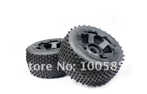 Free Shipping-5B Dirt wheels and tyres with Beadlock - Front & Rear x 4pcs