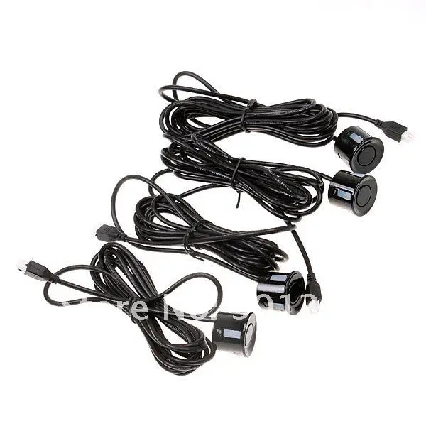 LED Display 4 Car Parking Sensor Reverse backup Radar System 12V White/Black/Silve Free Shipping