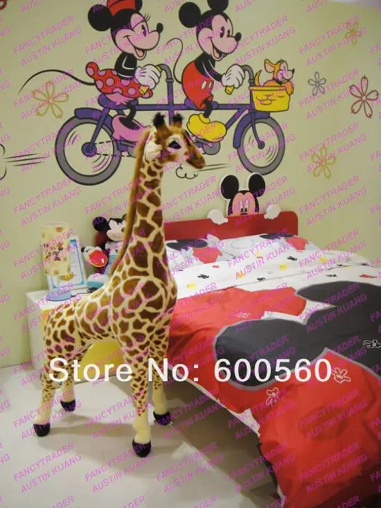 2013 New Arrival 57'' Giant Plush Stuffed Giraffe Cameleopard FT90094 (6).jpg