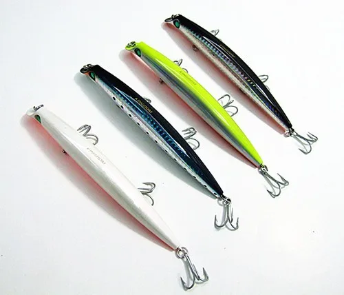 Flutuante tipo Poper Isca de Pesca Três Tamanho Lure Minnow Isca Anzol Vmc Seis Cores 9.5 cm - 8.1g 4 Iscas artificiais